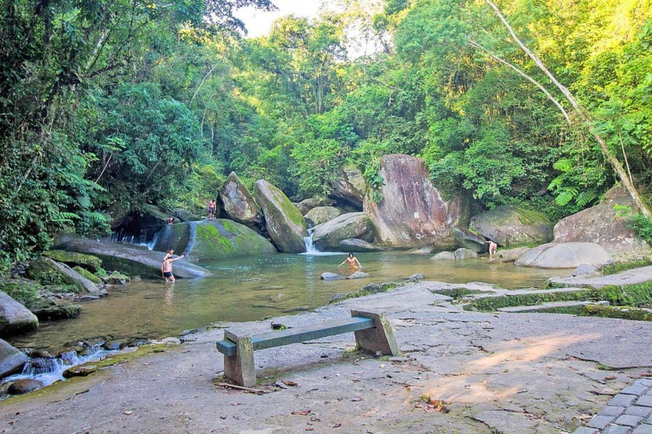 prx à praia com piscina Mongaguá Exterior foto